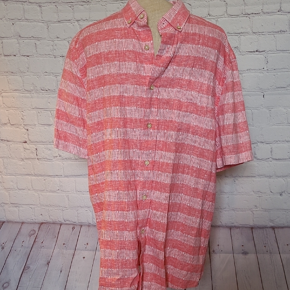 Southern Tide Size Medium Short Sleeve Button Down Edgewater Sport Shirt